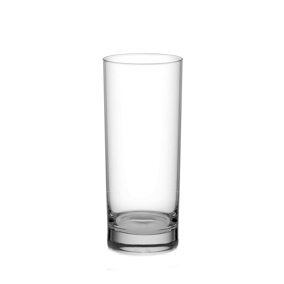 Ocean Glass San Marino Long Drink Glasses (4-Pieces), 16.25-ounce, Dishwasher Safe
