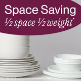 Corelle® Botanical Stripes 32-piece Dinnerware Set, Service for 8