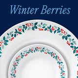 Corelle® Winter Berries 12-piece Dinnerware Set, Service for 4