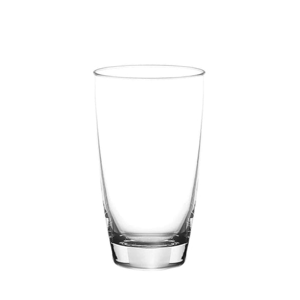 Ocean Glass Tiara Long Drink Glasses (4-Pieces), 15.75-ounce, Dishwasher Safe