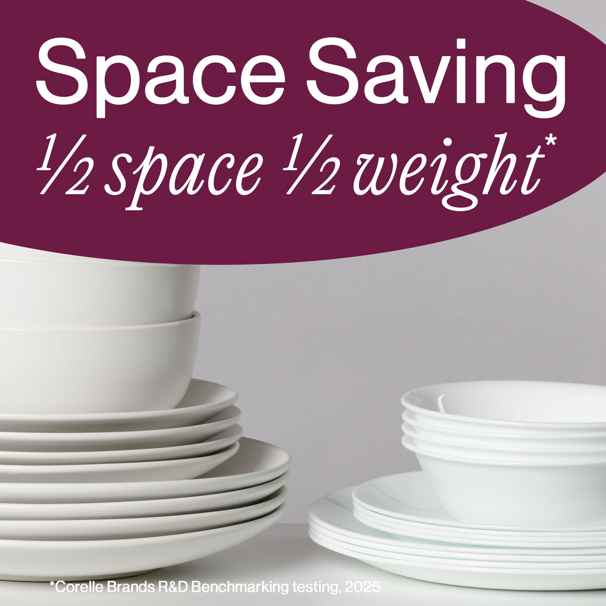 Corelle® Rolling Waves 18-piece Dinnerware Set, Service for 6