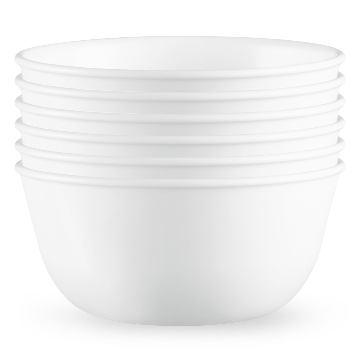 Corelle® Winter Frost White Dinnerware Set – Service for 6 + Soup Bowls