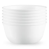 Corelle® Winter Frost White Dinnerware Set – Service for 6 + Soup Bowls