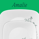 Corelle® Amalie Dinnerware Set – Service for 4 + Appetizer Plates