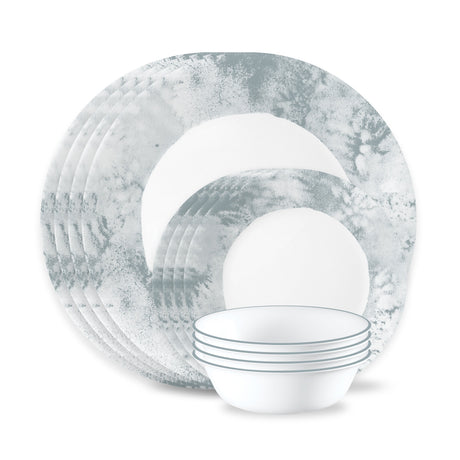 Salt Wash 12-piece Dinnerware Set, Service for 4