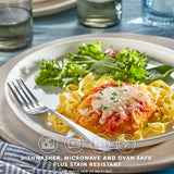 Corelle® Modern Rounds Dinnerware Set – Service for 6 + Meal Bowls
