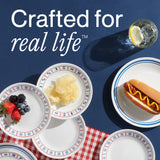 Corelle® Sailing Away 6.75" Appetizer Plate, 8-pack
