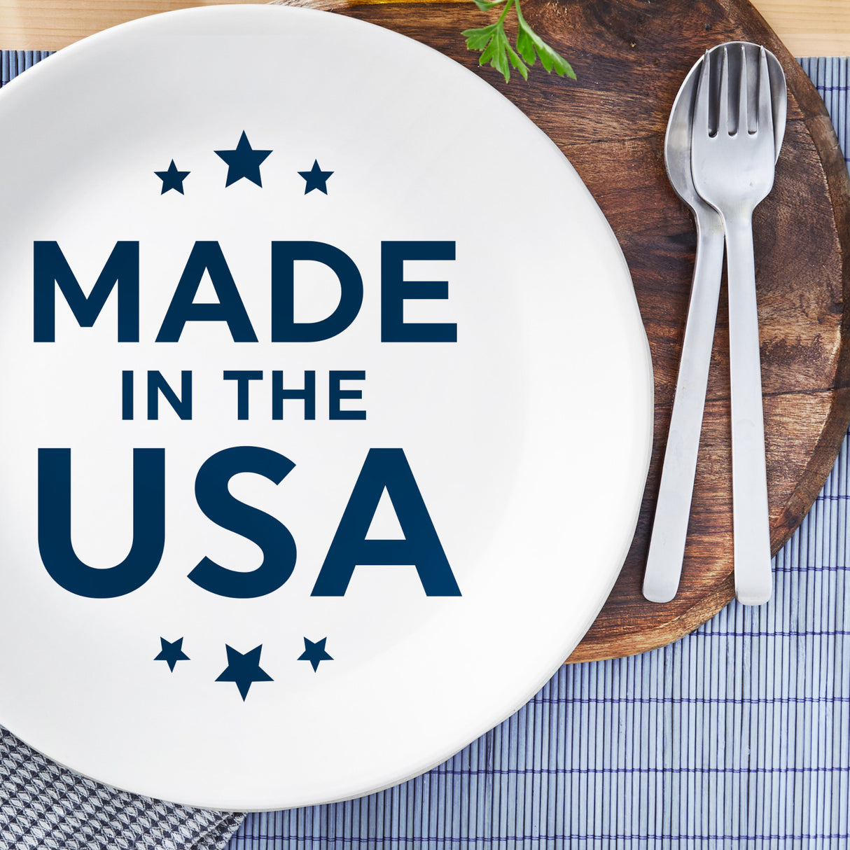 text made in the USA