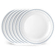 Caspian Lace 10.25" Dinner Plates, 6-pack 