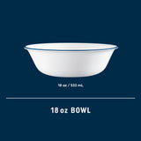  Caspian Lace 18-ounce Cereal Bowl