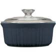 French Colors 1.5-quart Round Baking Dish, Navy 