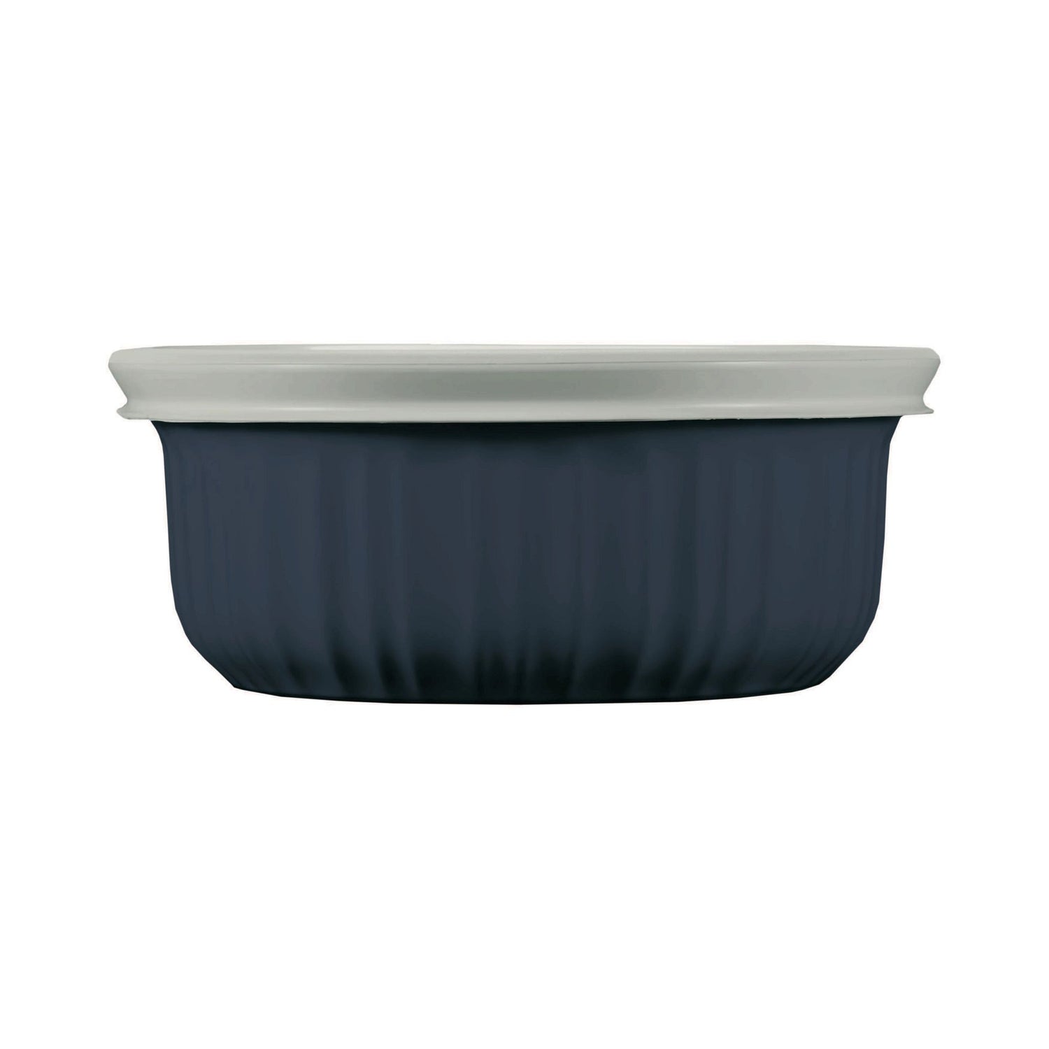 French Colors 16-ounce Baking Dish with Lid, Navy
