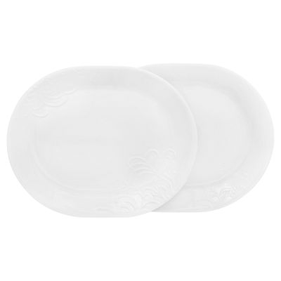 Boutique™ Cherish 12.25" Platters  2-pack